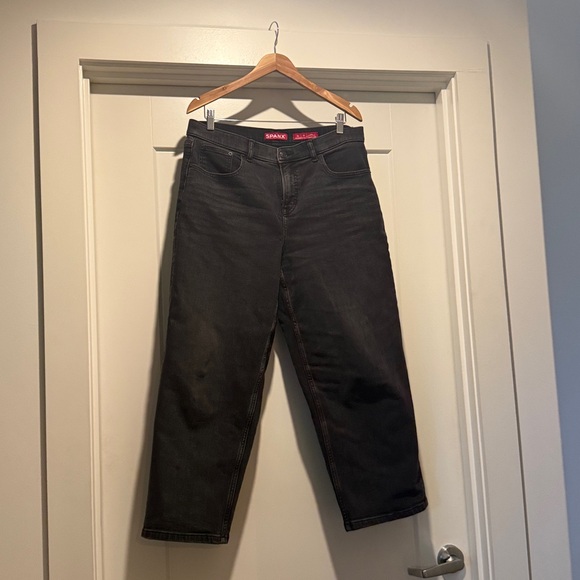 SPANX Black Straight Leg Jeans for Women - Picture 3 of 3